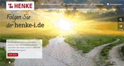 Desktop Screenshot of henke-i.de