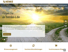 Tablet Screenshot of henke-i.de